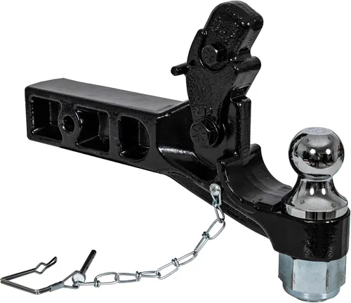Buyers Products - Enganche combinado de 10 toneladas, receptor de 2-1/2 pulgadas, bola de 2 pulgadas