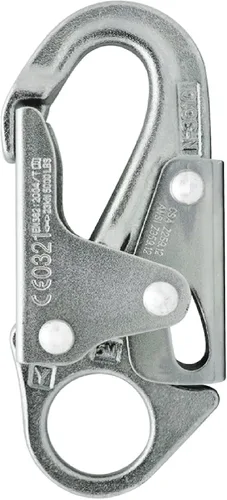 Fusion Climb Maxi-2 Gancho de acero al carbono de alta resistencia forjado a presión, oro, universal (FP-6013-5-HS-GLD)