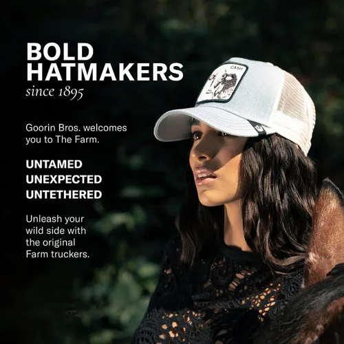 Vista 5 de Goorin Bros The Farm Adjustable Snapback Mesh Trucker Hat