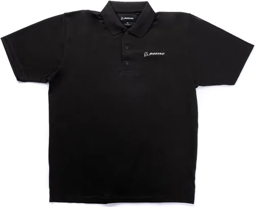 Boeing Polo Tech de malla con logotipo distintivo