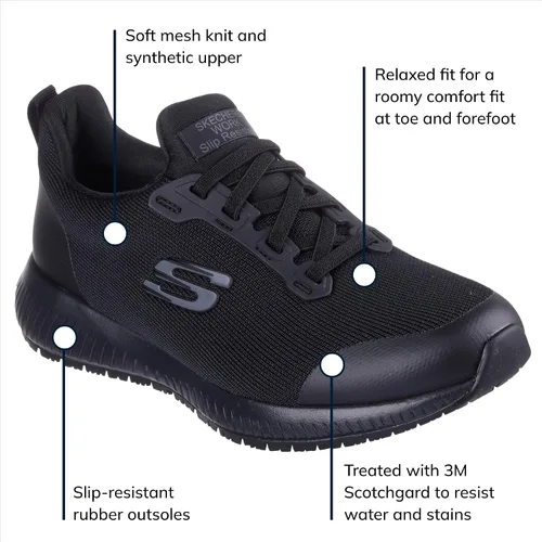 Vista 6 de Skechers Squad Sr Food Service - Zapato para mujer