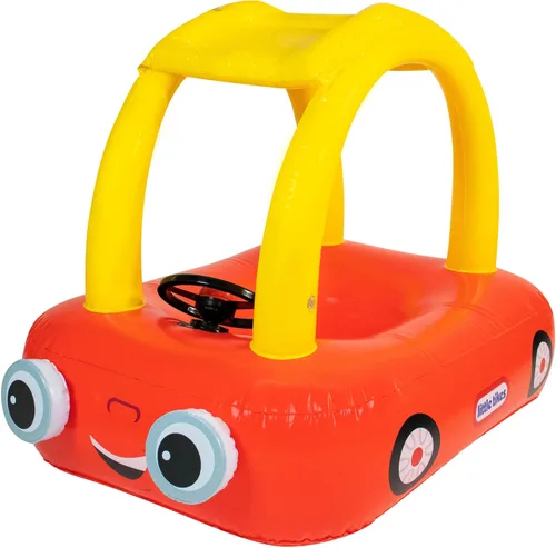 Vista 6 de Little Tikes Inflatale Pool Floats & Outdoor Summer Toys Little Tikes Baby & Me Float - Flotador para piscina infantil