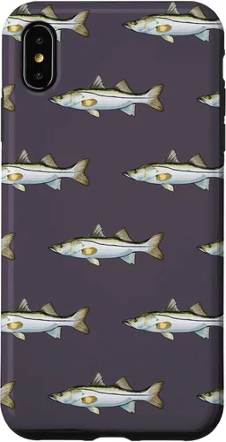 Vista 11 de Grey Snook Pattern Saltwater Fish Case for iPhone 17