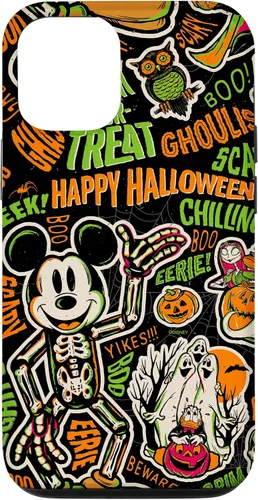 Vista 27 de Funda para iPhone 13 Pro Max Disney 100 Mickey Nightmare Before Christmas Halloween D100