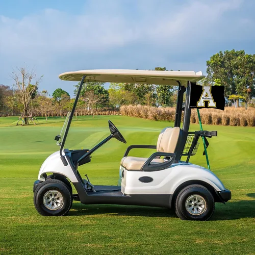Vista 2 de Rico Industries NCAA Stripes - Bandera de utilidad de doble cara - Ideal para barco/carrito de golf, hogar, etc.