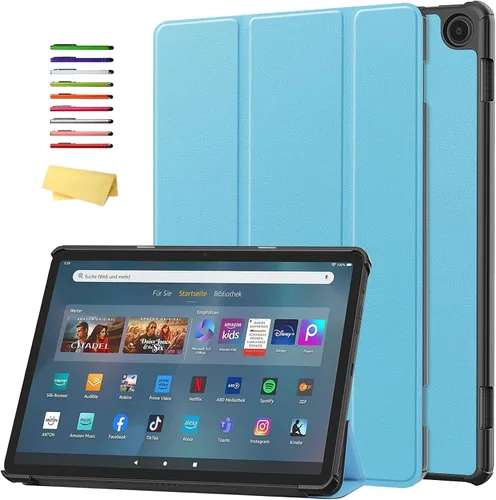 Vista 335 de Funda para Amazon Kindle Fire HD 8 y Fire HD 8 Plus (12ª/10ª generación, versión 2024/2022/2020) de 8 pulgadas, UUcovers con soporte triple y 01#