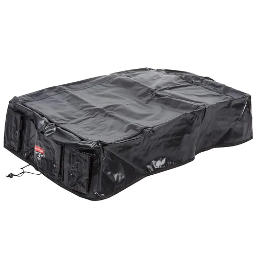 Rubbermaid Commercial Products, Cubierta para Rubbermaid Plegable de 8 bushels y Carrito Multi-Stream X con Tapa de Acceso Rápido y Múltiples