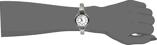 Vista 5 de Reloj clásico de pulsera de fácil lectura para mujer