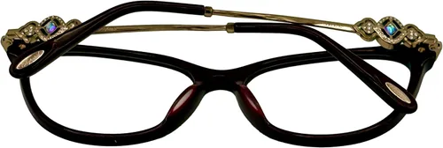 Vista 7 de Gafas graduadas Chopard VCH 256 S Burgundy 0AR3, Borgoña