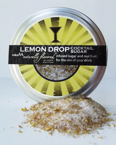 Vista 3 de Rokz Lemon Drop Cocktail Sugar Rimmerz, 4 onzas (paquete de 2)