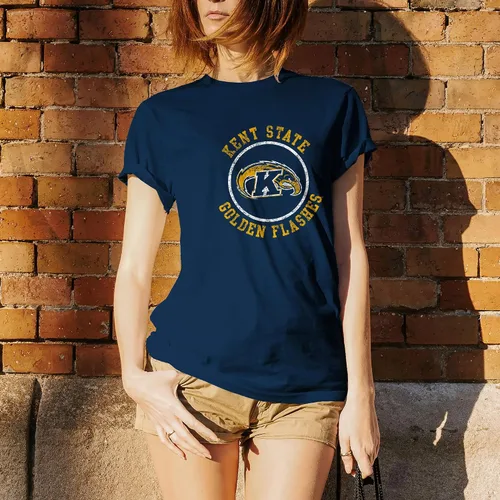 Vista 4 de Underground Printing Camiseta de círculo envejecido Air Force Academy Falcons Royal