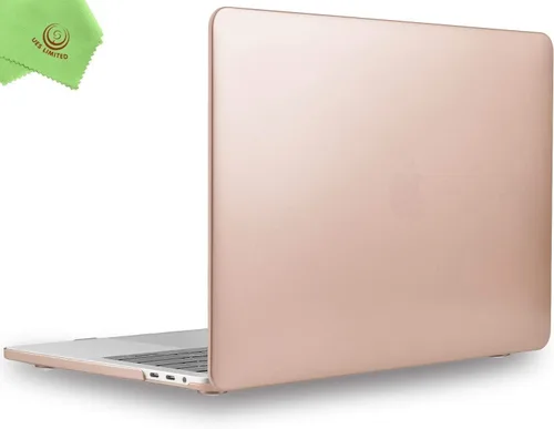 Vista 59 de UESWILL Estuche rígido mate suave compatible con MacBook Pro de 15 pulgadas con Touch Bar y USB-C de 2016-2019, modelo A1990 A1707, negro