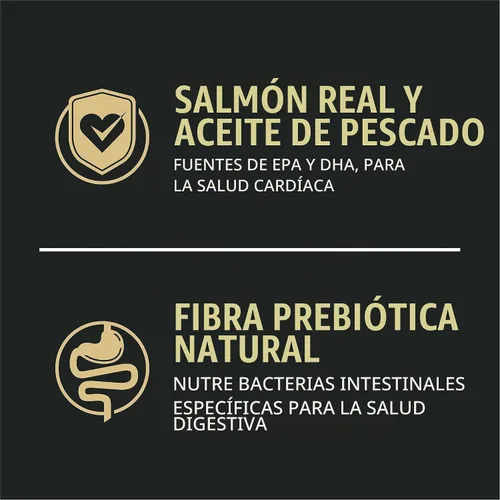 Vista 2 de De Purina Pro Plan, mezcla de comida seca para perros con piel y estómago sensible a base de salmón y arroz Real Salmon & Rice Formula, with