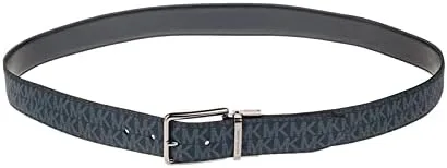 Vista 6 de Michael Kors Cinturón de vestir reversible de piel de PVC para hombre