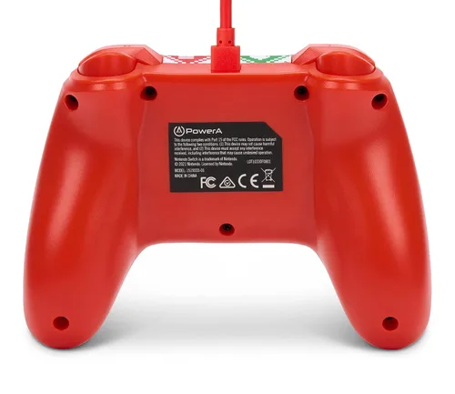 Vista 3 de PowerA Wired Controller for Nintendo Switch - Mario Holiday Sweater