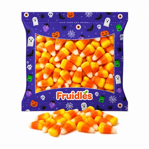 Vista 11 de Fruidles Golosinas de maíz dulces originales de Halloween, sin gluten, aperitivos divertidos y festivos (10 libras a granel)