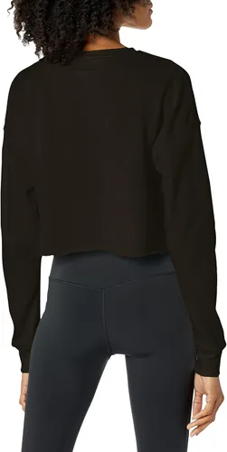 Vista 2 de Bella Canvas Sudadera corta con capucha para mujer