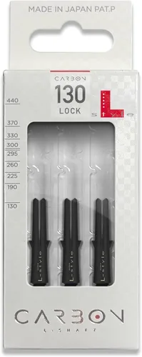 Vista 10 de L-style L-Shaft Carbon Dart Shafts - Locked - Set of 3