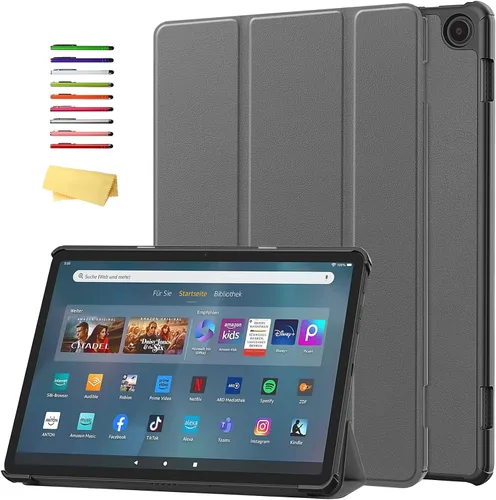 Vista 415 de Funda para Amazon Kindle Fire HD 8 y Fire HD 8 Plus (12ª/10ª generación, versión 2024/2022/2020) de 8 pulgadas, UUcovers con soporte triple y 01#