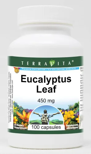 Hoja de eucalipto - 450 mg (100 Cápsulas, ZIN: 511291)