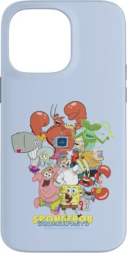 Vista 21 de Funda para iPhone 16 SpongeBob SquarePants Group Party Pose