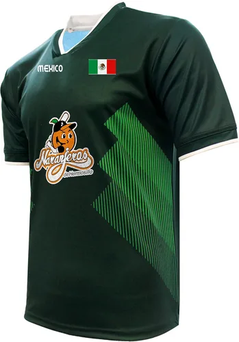 Vista 2 de Jersey México Naranjeros de Hermosillo 100% Poliéster_Hecho en México