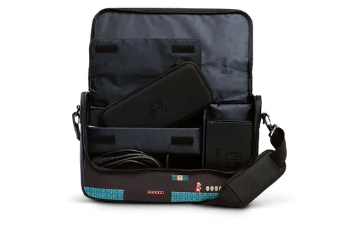 Vista 7 de PowerA Everywhere Messenger Bag for Nintendo Switch - Super Mario Bros. - Nintendo Switch