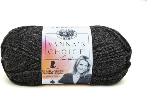 Vista 77 de (1 madeja) Hilo Lion Brand Yarn Vanna's Choice, cebada