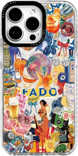 Vista 61 de para iPhone 7/8/SE, funda con collage nostálgico de playa con tabla de surf y Stay Salty, protección contra caídas de grado militar, cubierta