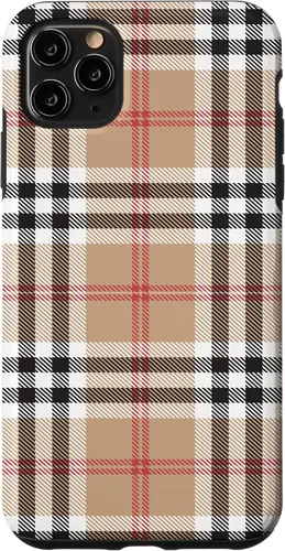 Vista 13 de Funda de franela a cuadros para iPhone 17