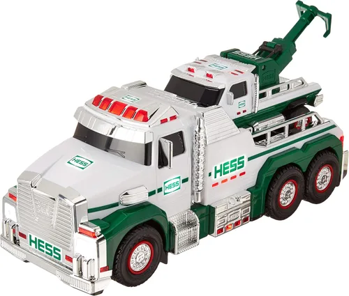 Vista 2 de Hess Juguete 2019 - Equipo de rescate de camiones de remolque
