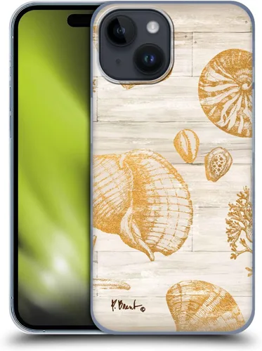 Vista 12 de Head Case Designs Officially Licensed Paul Brent Agate Mermaid Coastal Hard Back Case Compatible with Apple iPhone 15