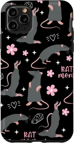 Vista 13 de Funda para iPhone 13 Pro Max Rat Mom Cute Rat Owner Keeper Pet Lover