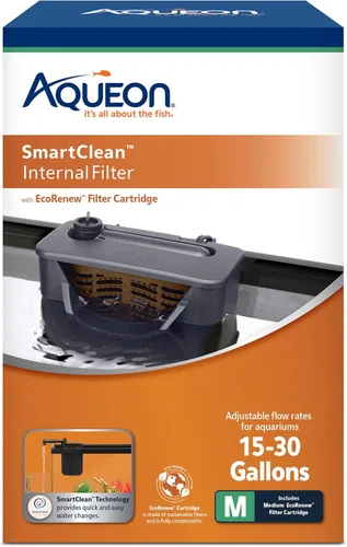 Vista 14 de Filtro interno Aqueon QuietFlow con tecnología SmartClean, extra pequeño