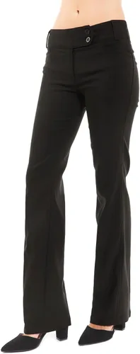 Vista 102 de Design by Olivia Pantalones de oficina de corte holgado para mujer
