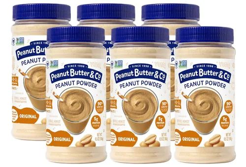 Vista 10 de Mighty Nut, crema de cacahuete en polvo, 184 g (6.5 oz).