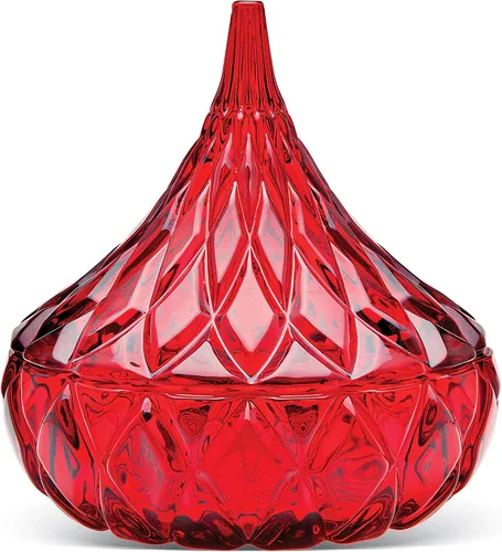 Vista 10 de Godinger Blue Glass Hershey Kiss - Plato de dulces - Una delicia dulce y elegante