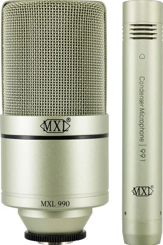 Vista 9 de MXL 990, micrófono de condensador con Shockmount