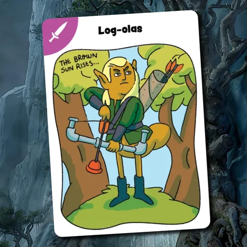 Vista 4 de Poo Pocalypse Magic the Splattering: The Fantasy Expansion Pack Juego de cartas