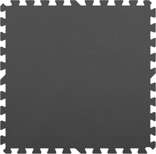Vista 7 de Flooring Inc's - Alfombrillas de ejercicio de rompecabezas, alfombrillas de espuma EVA entrelazadas para protección, suelo de entrenamiento Negro